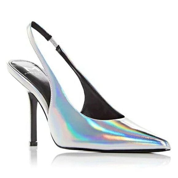 Marc Fisher LTD. Women's Emalyn Slingback Pointed Toe Pumps Size 6.5 (MSRP $150) - Picture 1 of 10